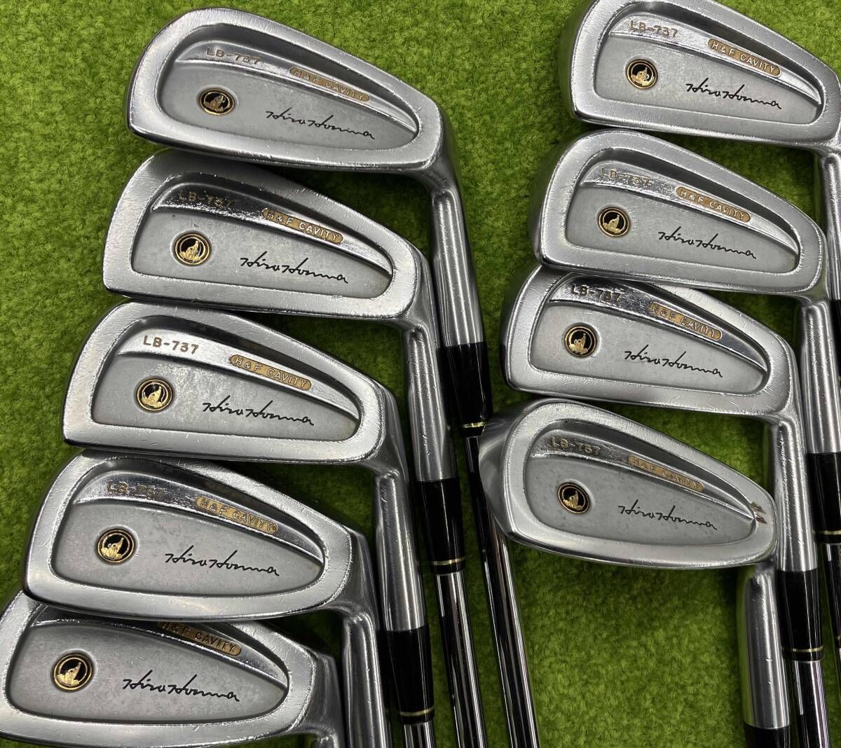 HONMA ホンマ GOLF LB‐737 シャフトTRUE TEMPER Dynamic G R400 9本 アイアンセット