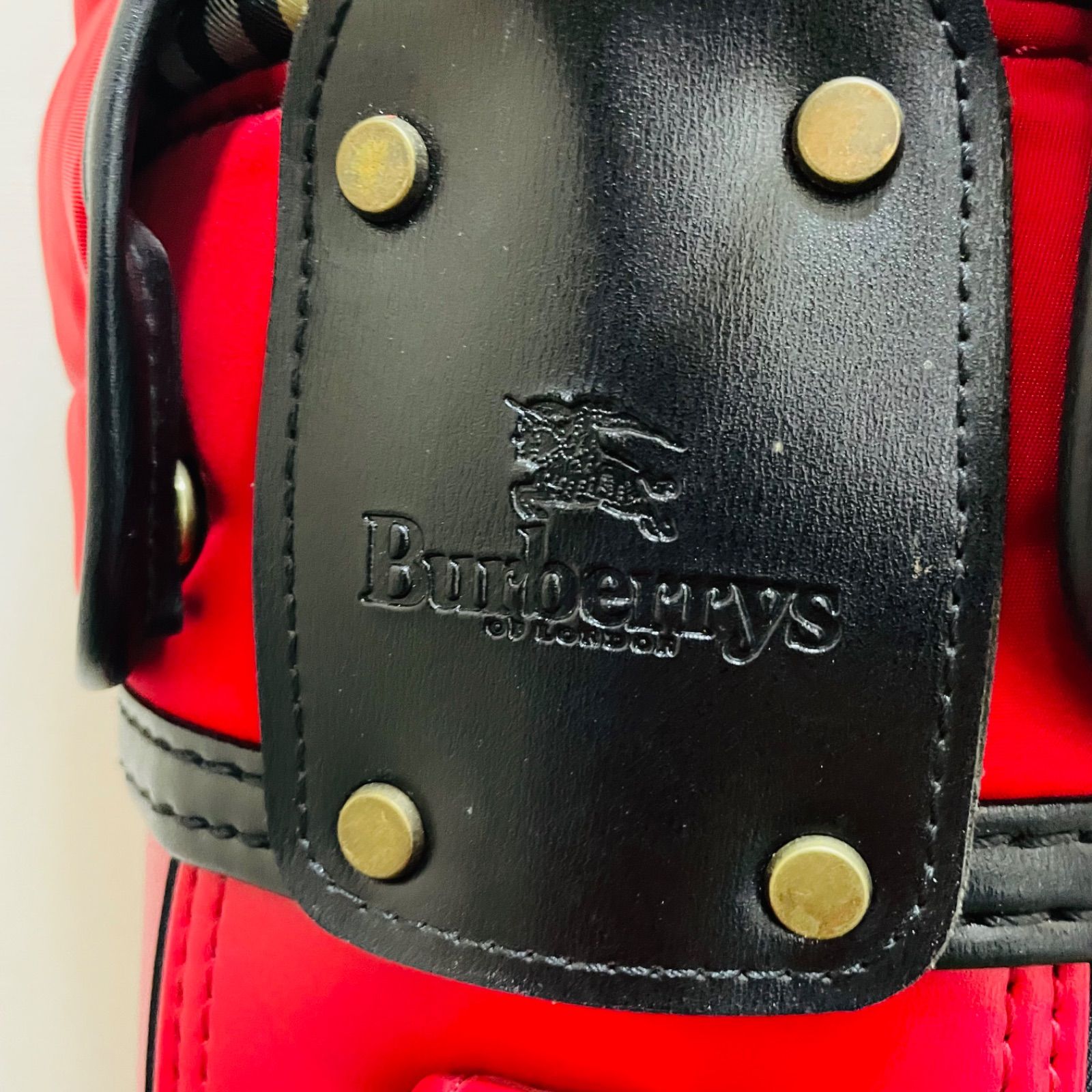9272 Burberrys バーバリーズ キャディバッグ ゴルフバッグ キャディ