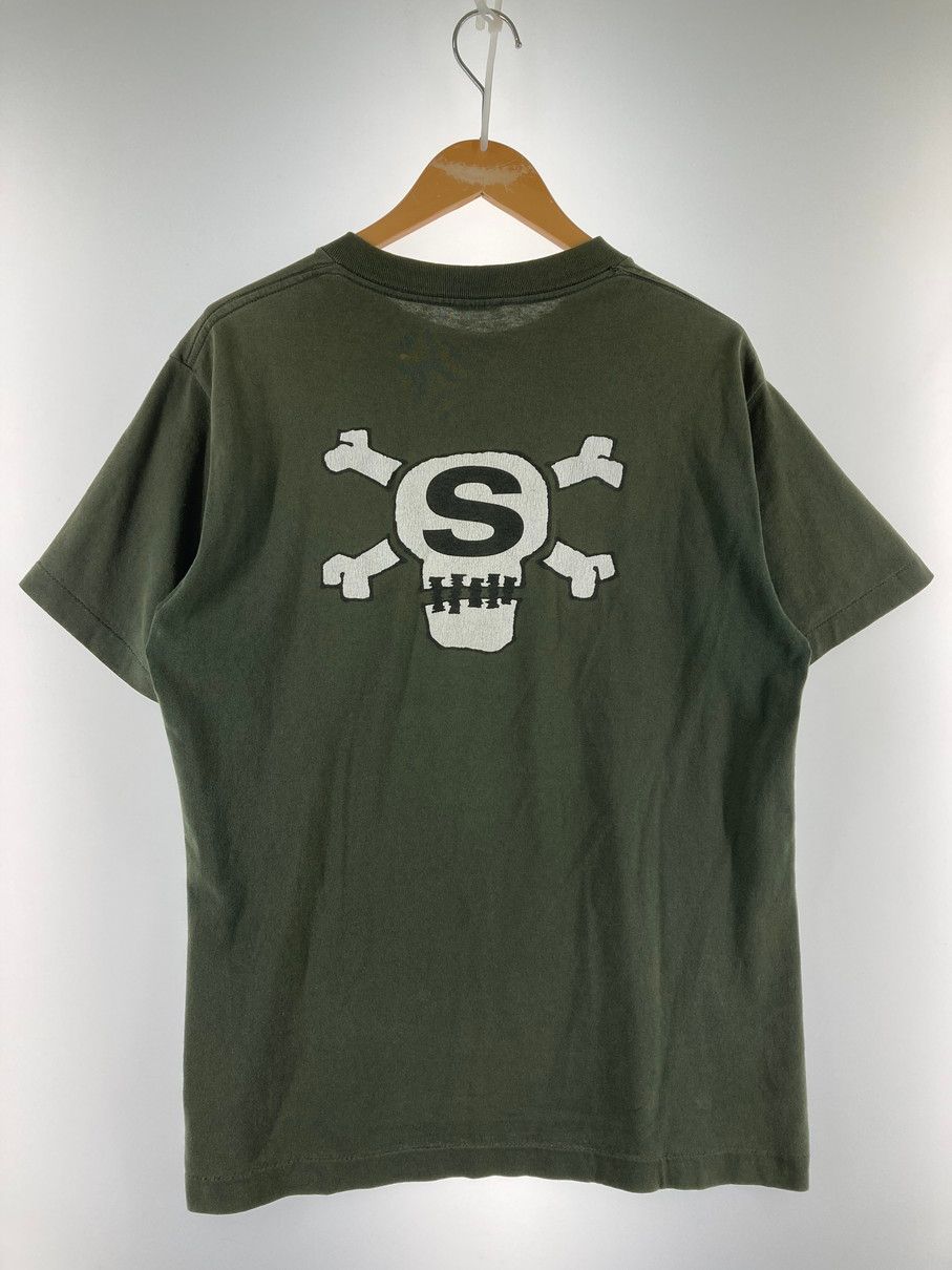 STUSSY ステューシー S SCULL PRINT TEE ショートスリーブ プリント Tシャツ 半袖Tシャツ トップス 142-251107-yn-07-min