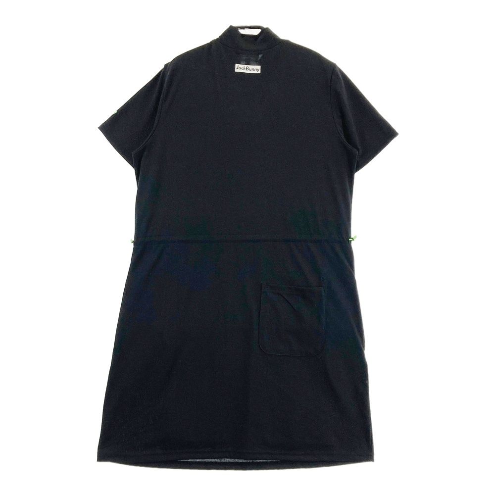 サイズ：2 JACK BUNNY ジャックバニー ハイネック 半袖ワンピース