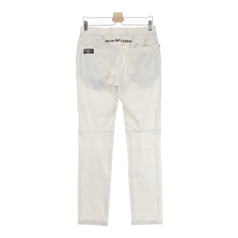 サイズ 4 MASTER BUNNY EDITION マスターバニーエディション ストレッチロングパンツ ホワイト系 ゴルフウェア メンズ ストスト