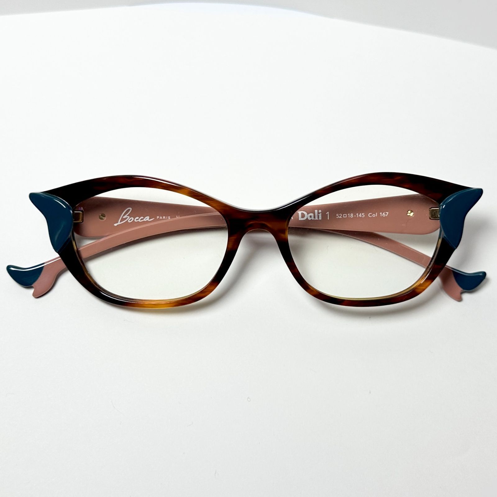 FACE A FACE メガネ ｜正規 ｜ファース ア ファース｜BOCCA Dali 1 Col 167｜イタリア製 純正ケース クロス付き