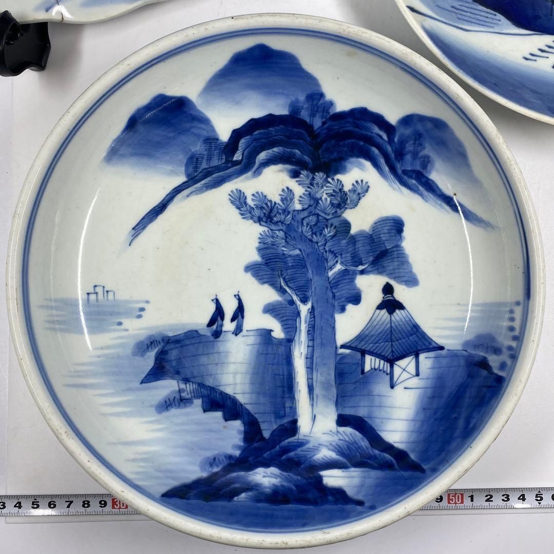 古伊万里 大皿 3枚 直径29.5・28.4・28.2㎝ 東な7-0304③ - メルカリ