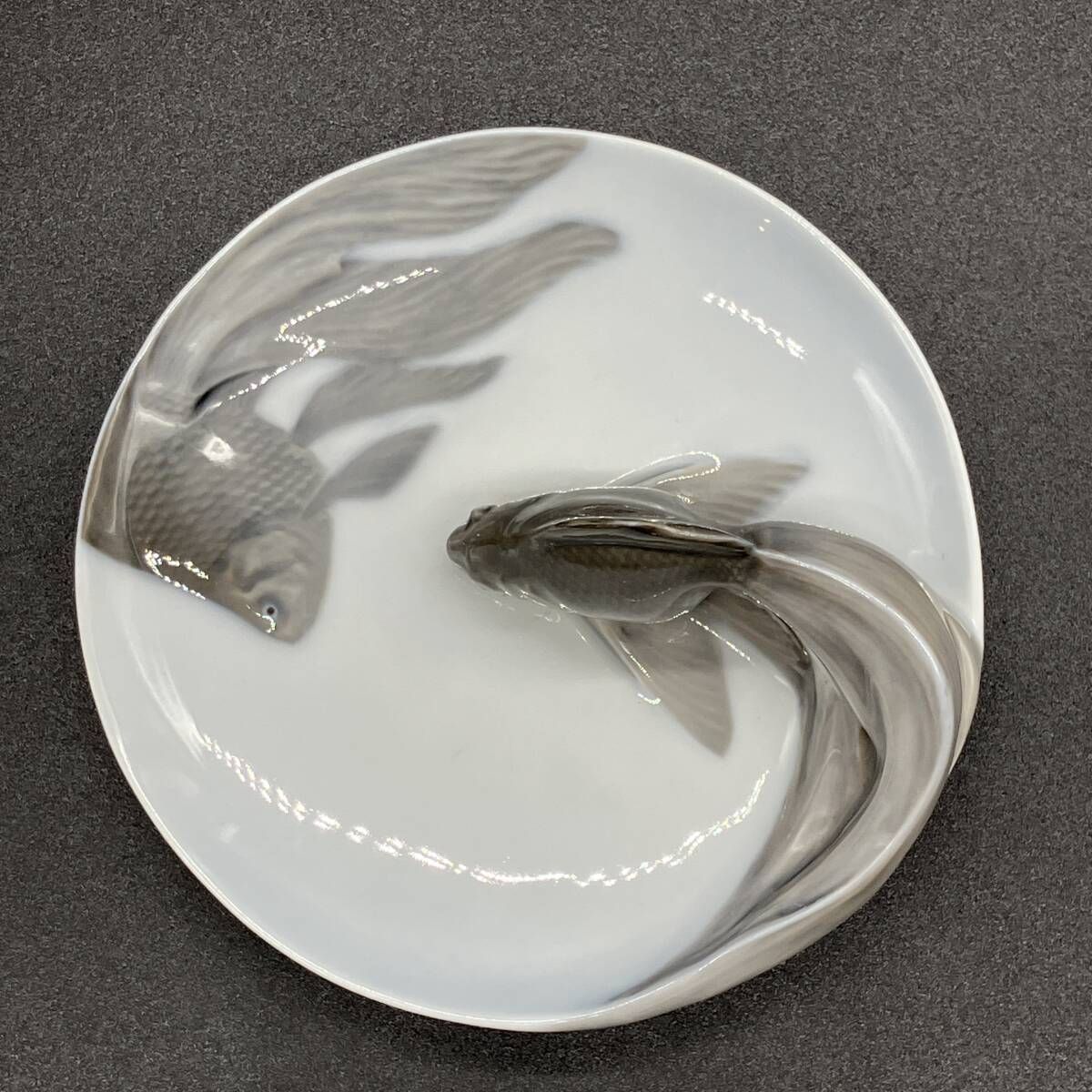 ロイヤルコペンハーゲン 金魚 プレート 931 【 1級品 】 トレー 魚文