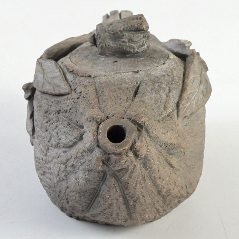 中国玉石彫刻 大型 中国 玉石彫刻 仏手柑 急須 C S187 - メルカリ