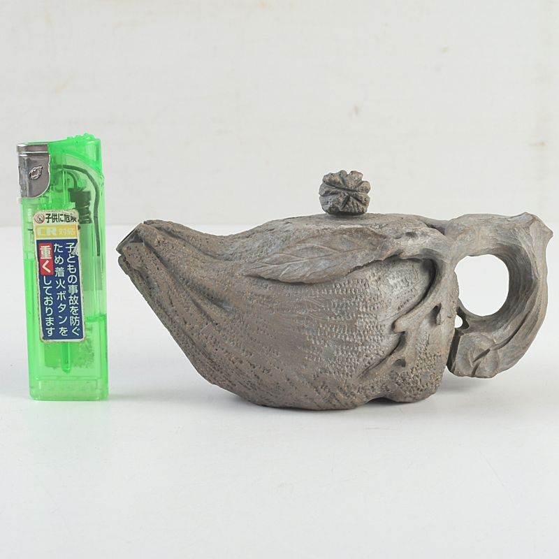 中国 玉石彫刻 仏手柑 急須 C S187 - メルカリ