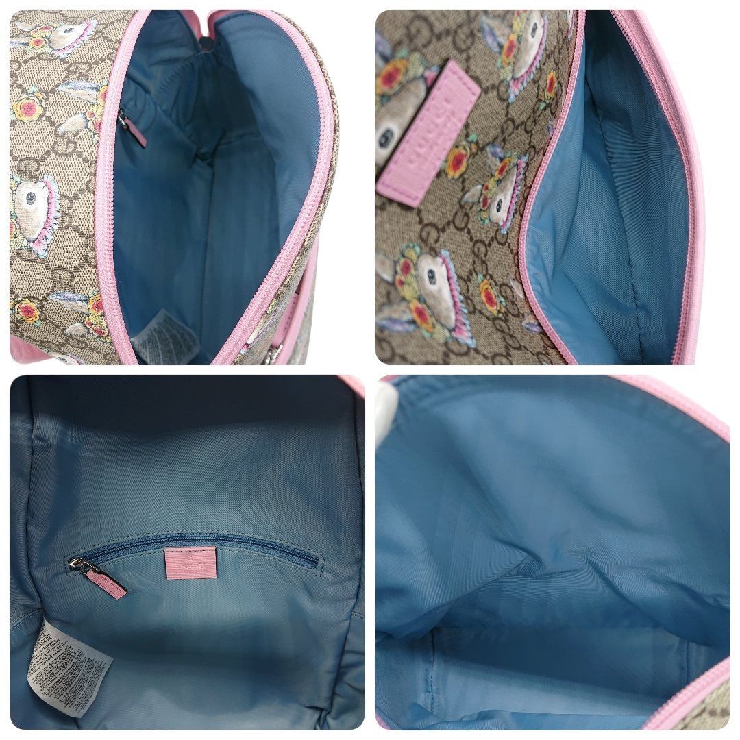 よ*さ様 GUCCI　グッチ　ヒグチユウコ GGスプリーム バックパック　リュッ 楽天市場】【10%OFF】 グッチ バックパック チルドレンズ ヒグチユウコ