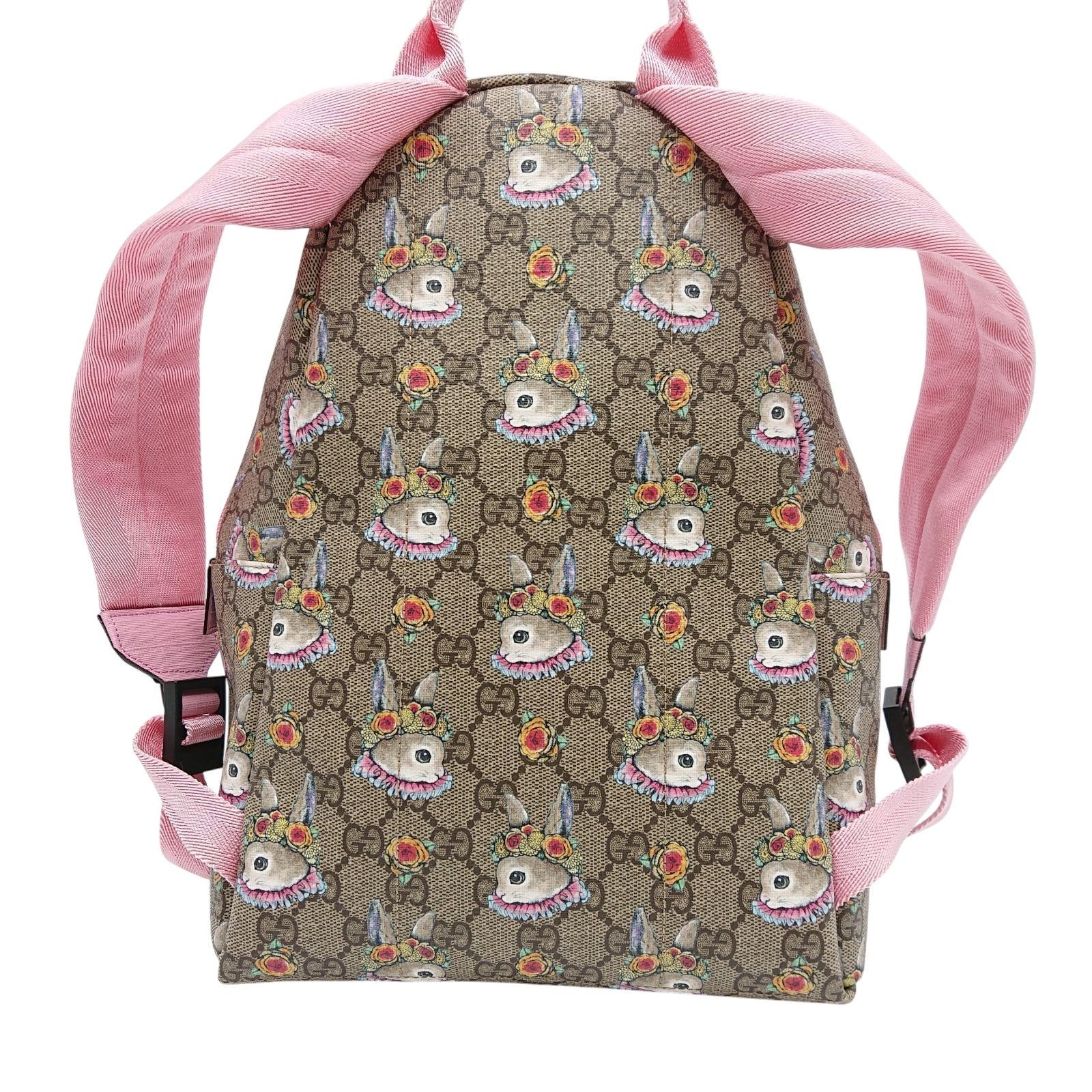 美品】GUCCI グッチ ヒグチユウコ リュックサック GGスプリーム - メルカリ