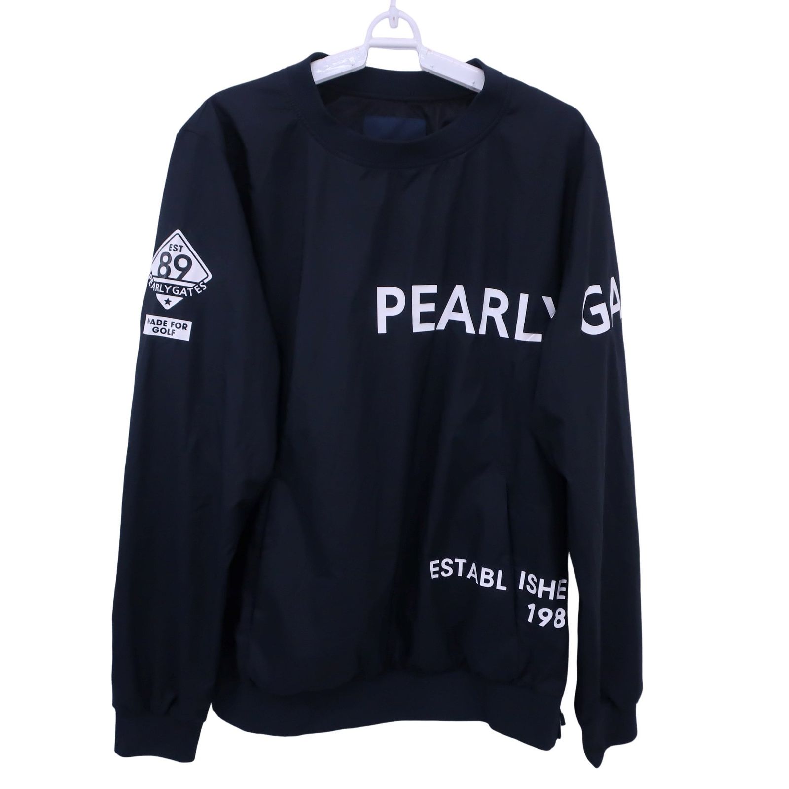 PEARLY GATES パーリーゲイツ スニード 黒 メンズ 5 053-2121101 ゴルフウェア 2510-1044