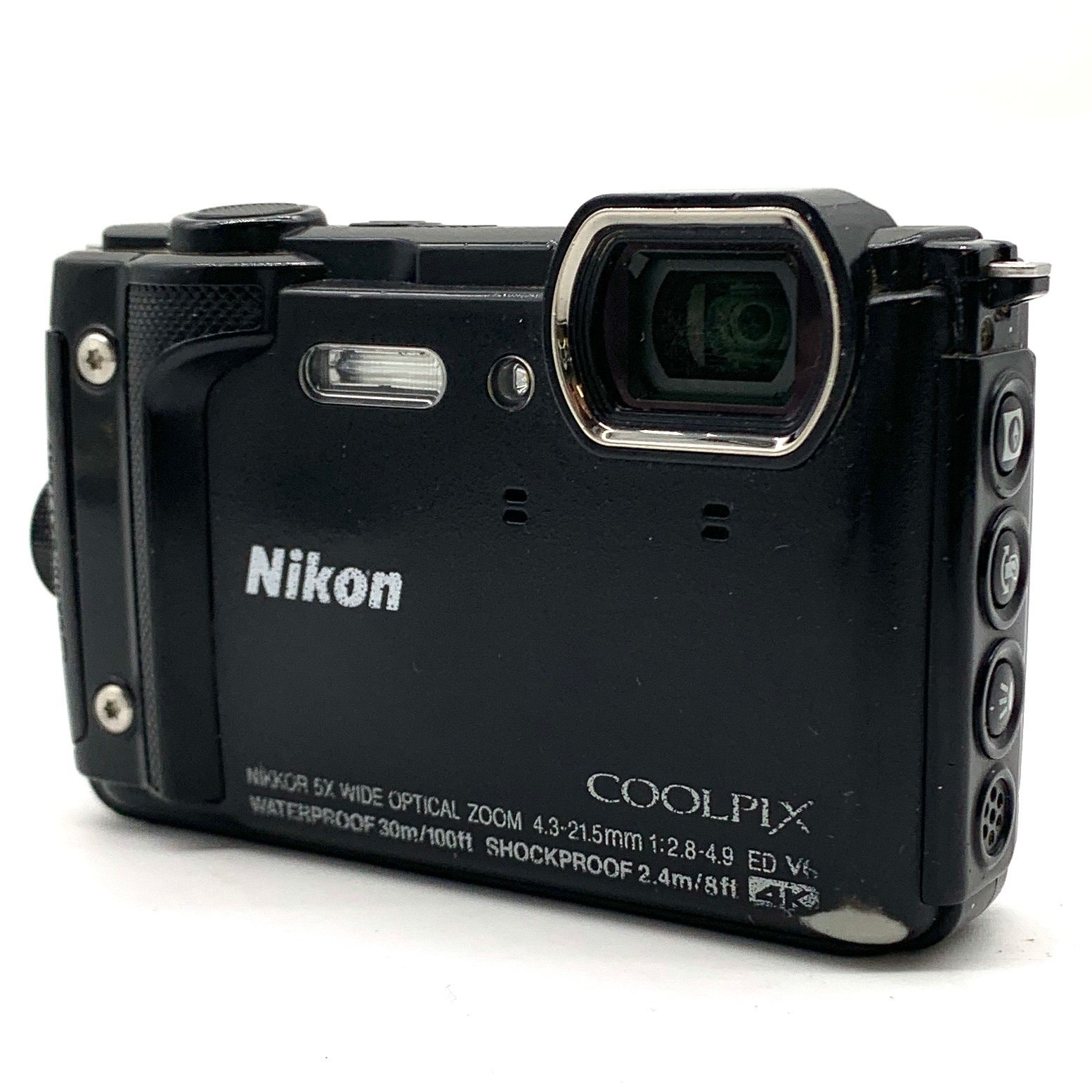 通電 済み Nikon コンパクトデジタルカメラ COOLPIX W300 ブラック