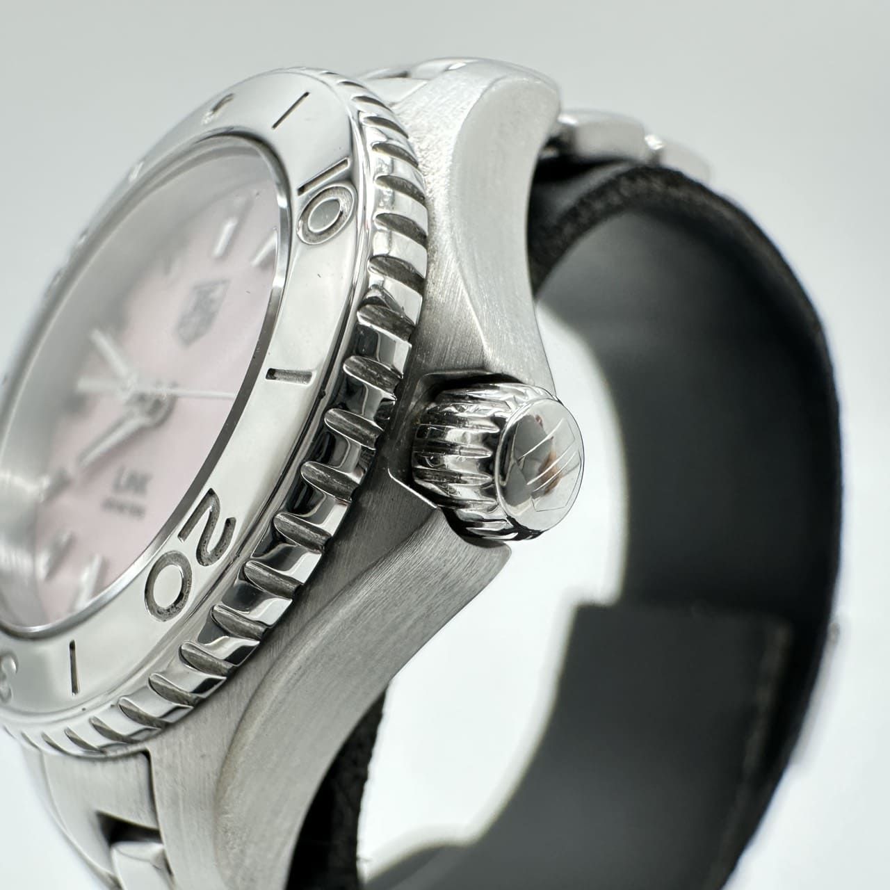 磨き済】TAG HEUER タグホイヤー リンク WJ1315-1 腕時計 余りコマあり  