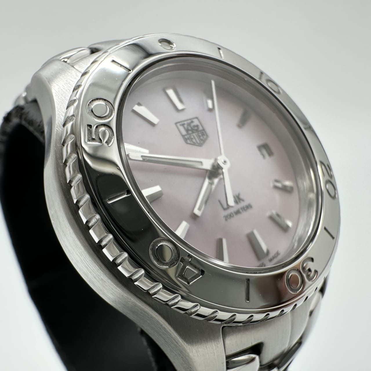 磨き済】TAG HEUER タグホイヤー リンク WJ1315-1 腕時計 余りコマあり  