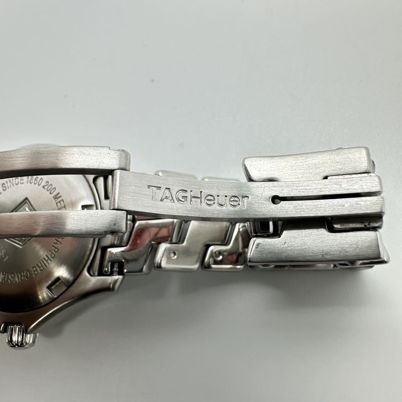 磨き済】TAG HEUER タグホイヤー リンク WJ1315-1 腕時計 余りコマあり  