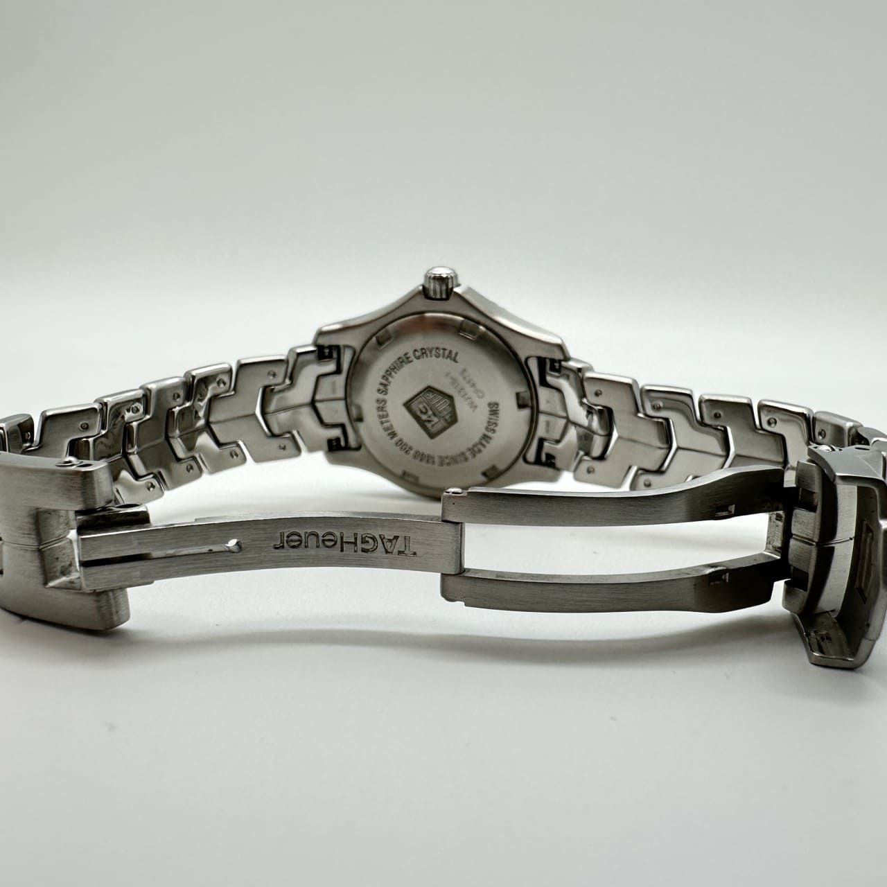 磨き済】TAG HEUER タグホイヤー リンク WJ1315-1 腕時計 余りコマあり  