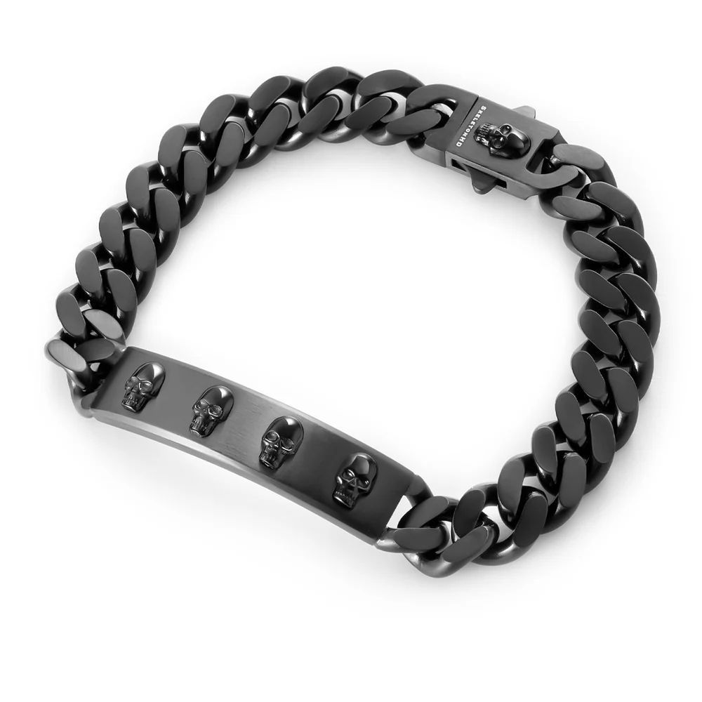 SkeletonHD スケルトンエイチディー ブレスレット Nemesis All Steel Chain Bracelet SLK-M080
