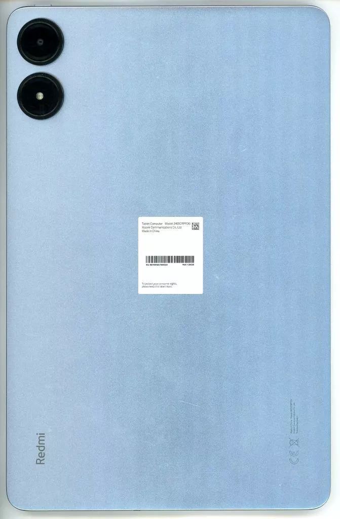 タブレット端末 Xiaomi Androidタブレット Pad Pro 6GB 128GB Wi-Fi ブルー 2405CRPFDG