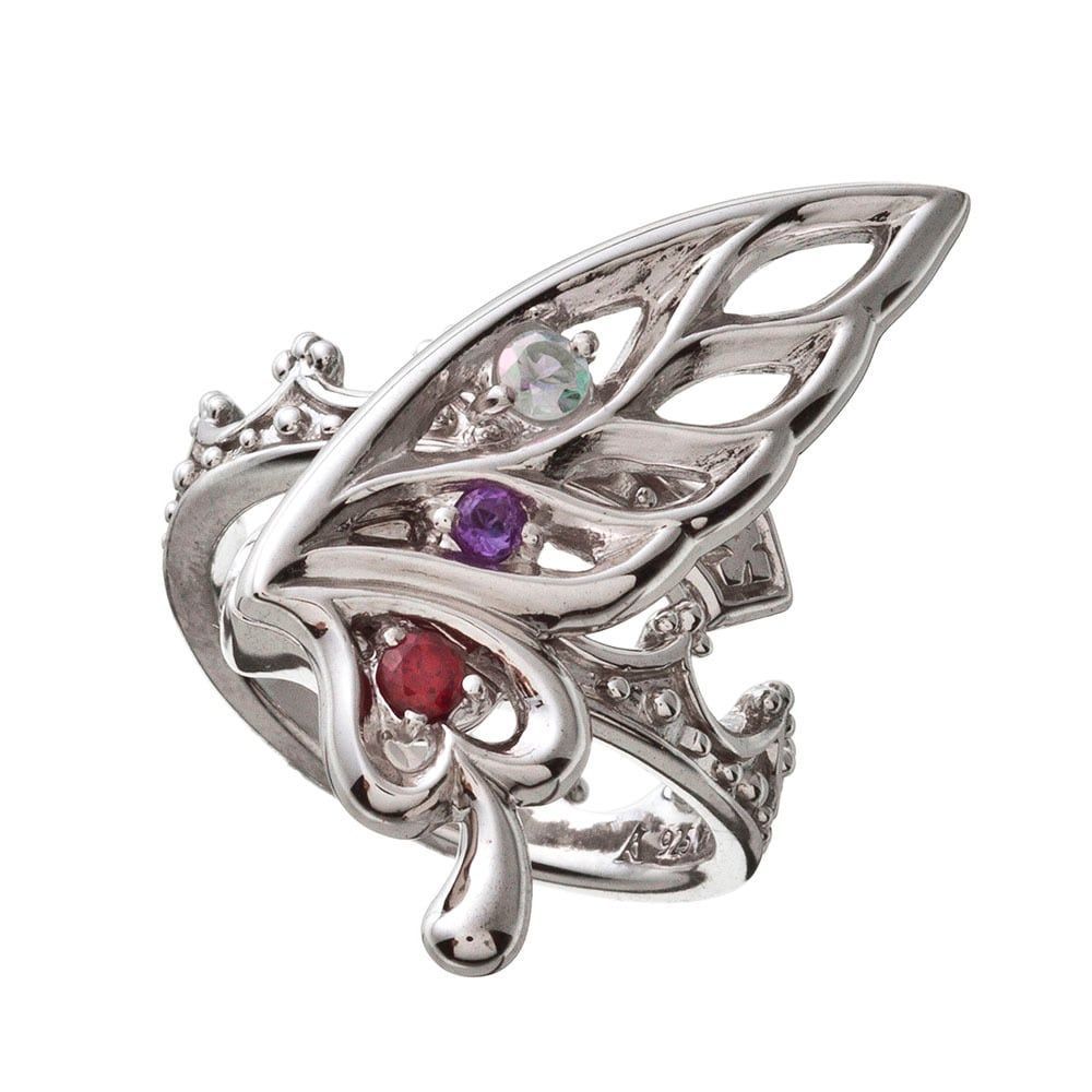 バタフライクラウンリング アルテミスキングス シルバー ジュエリーブランド