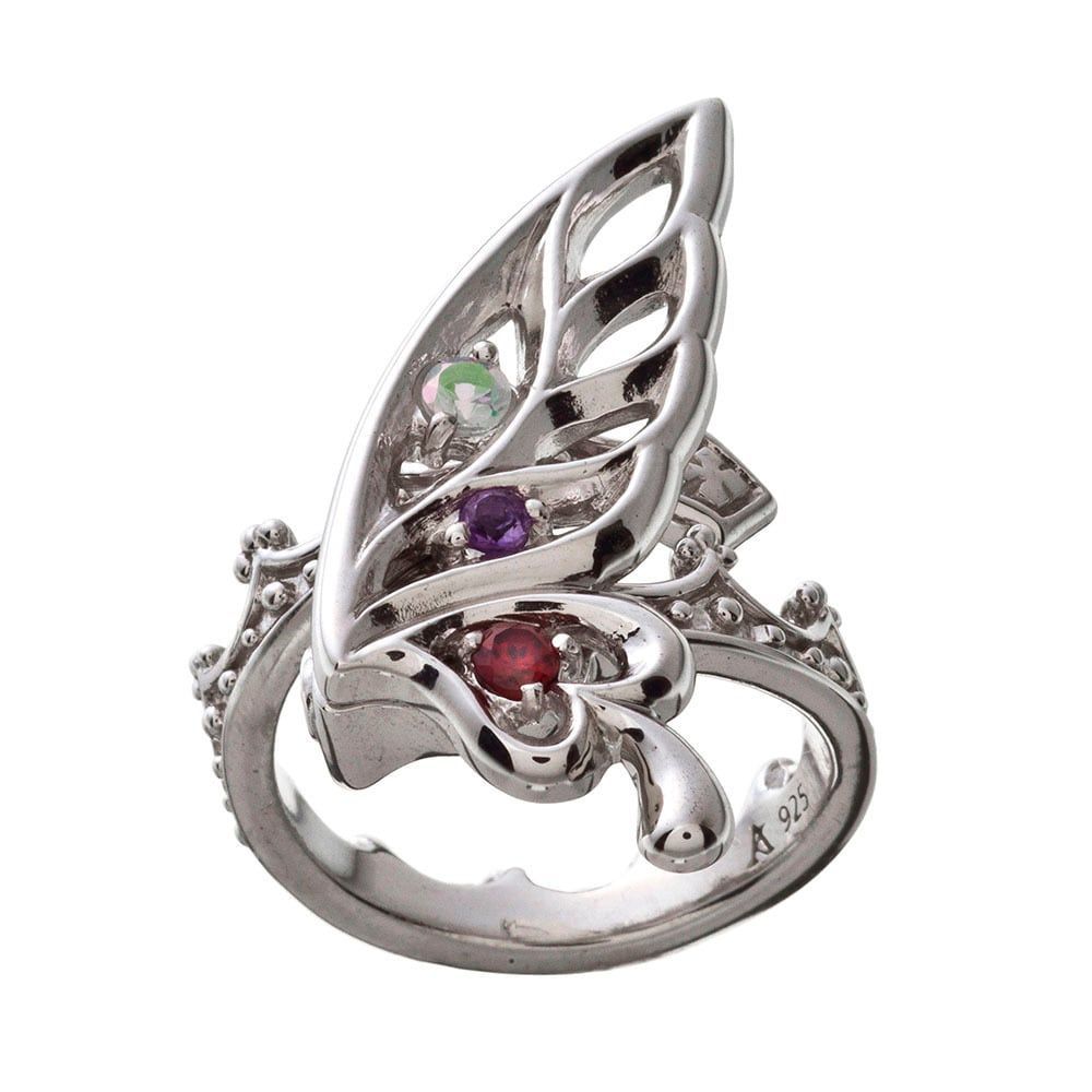 バタフライクラウンリング アルテミスキングス シルバー ジュエリーブランド