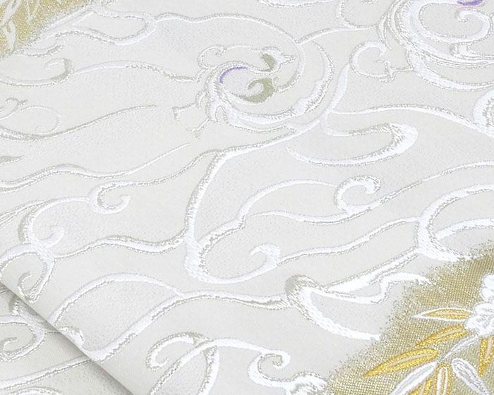 浅山織物謹製 明暉瑞鳥文