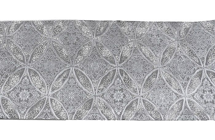  袋帯 仕立て上がり 螺鈿作家 藤本隆士作 七宝華文 西陣 華翔苑謹製 シトリン 仕立済 パーティー g 2932 袋帯 帯