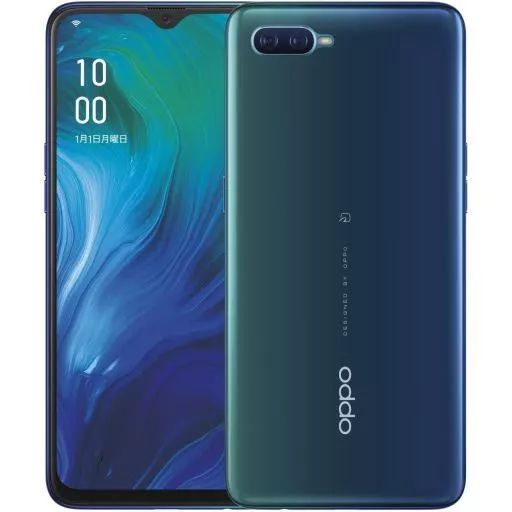 携帯電話 OPPO スマートフォン Reno A 64GB SIMフリー ブルー CPH1983BL