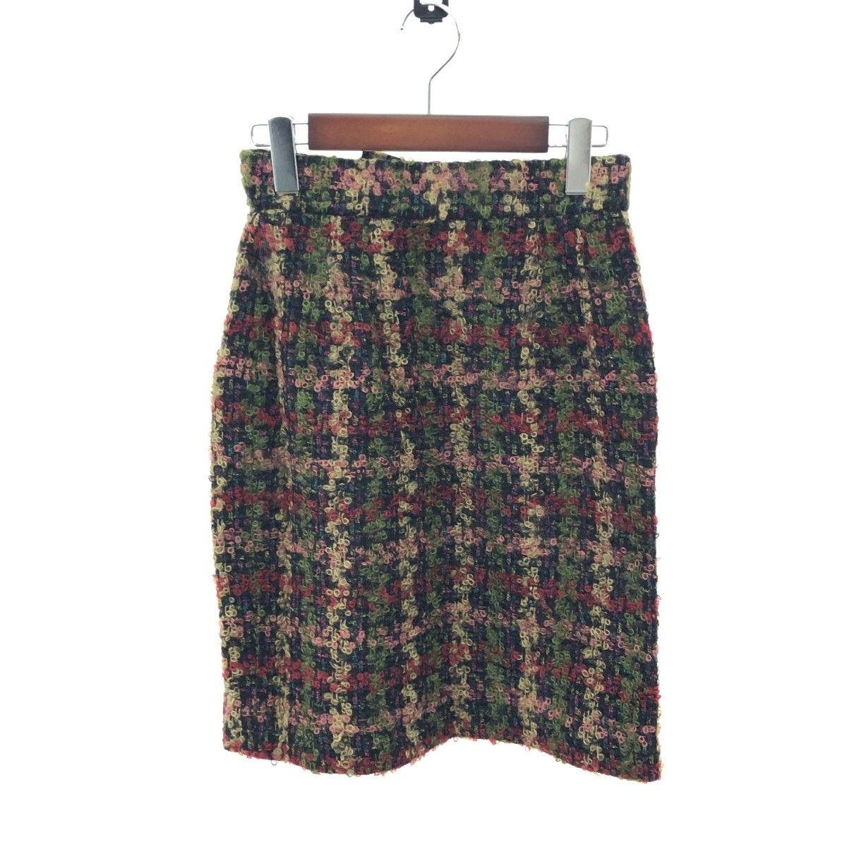 MOSCHINO モスキーノチープ&シック ツイードセットアップ コイン釦