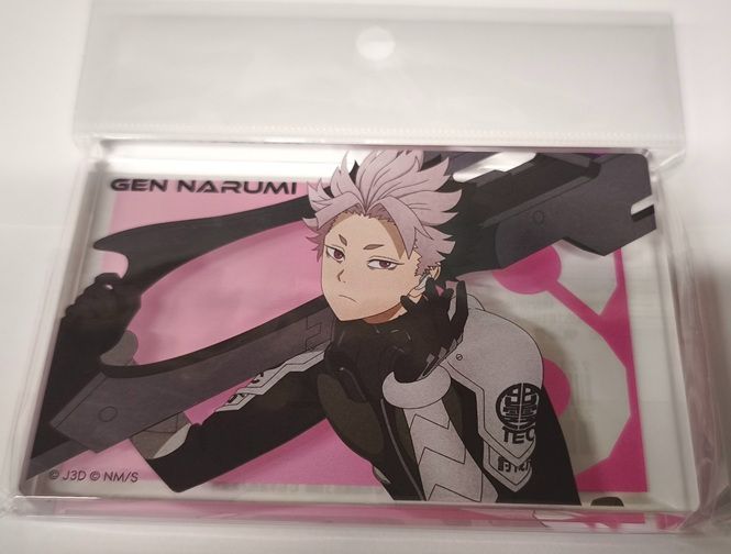 怪獣8号 鳴海弦 アクリルブロック A ベースヤードトーキョー アニメ