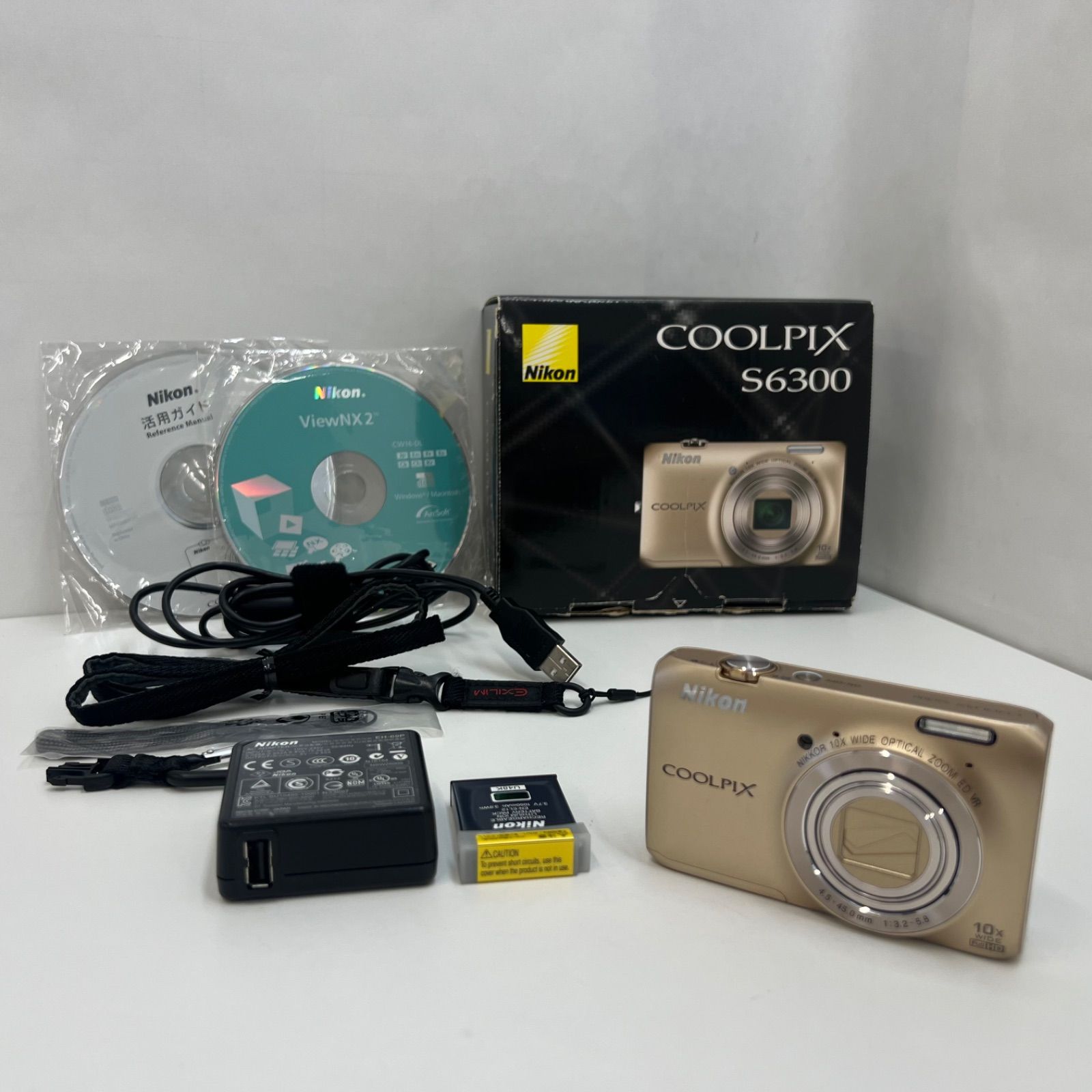 6-000082 Nikon COOLPIX S6300 ニコン デジカメ クールピクス