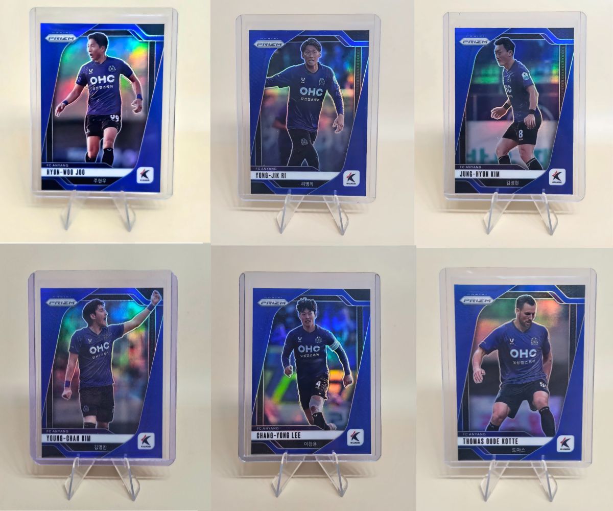 FCアニャン ブルー チーム セット 2025 パニーニ Kリーグ プリズム フルセット