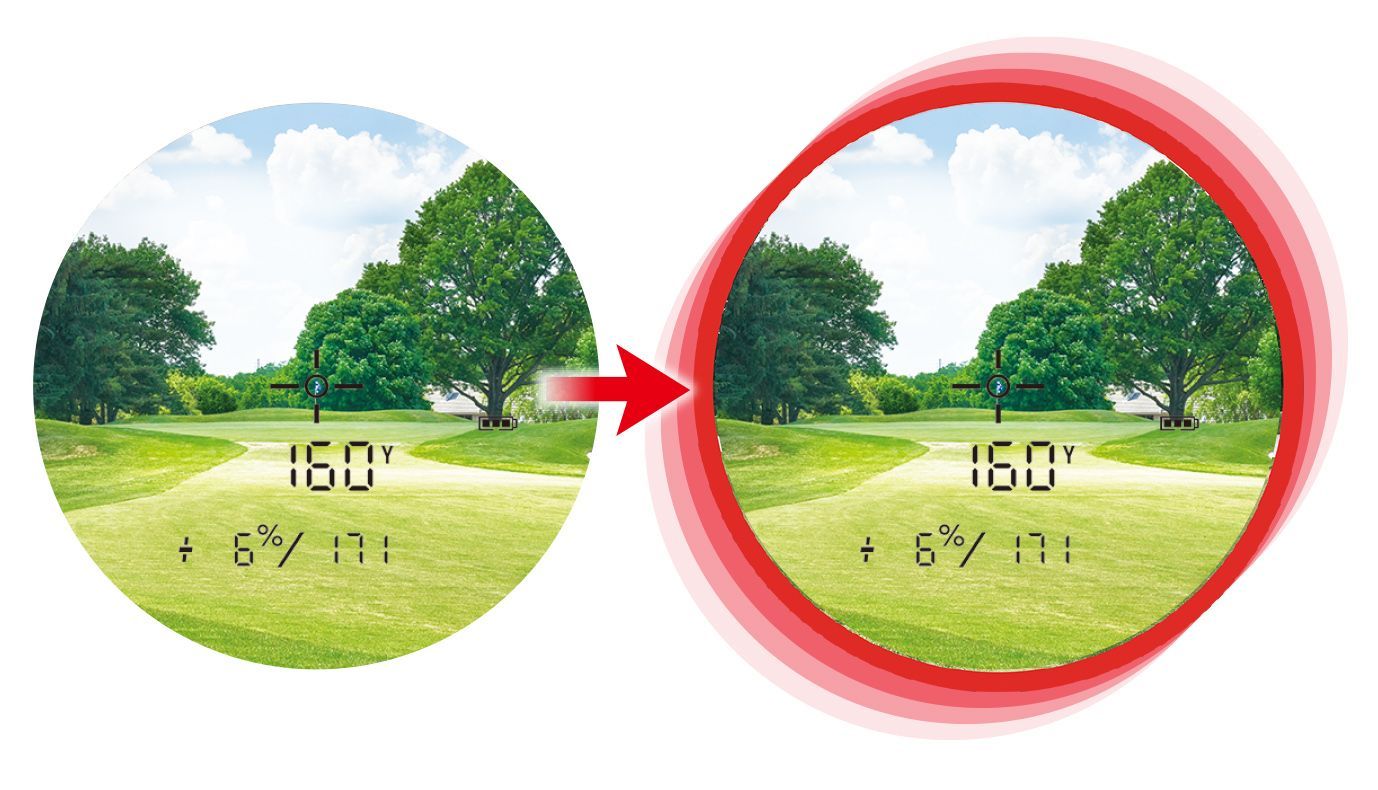 6シフトジョルト ゴルフ用レーザー距離計