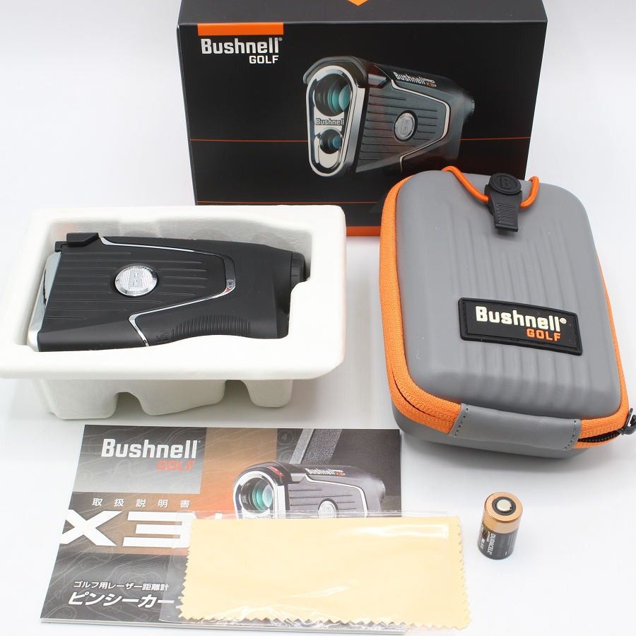 新品】Bushnell PINSEEKER PRO X3 PLUS JOLT ゴルフ用レーザー距離計