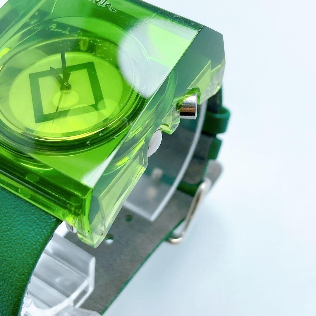 30日間返品交換可能！ 555 ポールスミス 0730-H12751 アクリルスクエア 腕時計