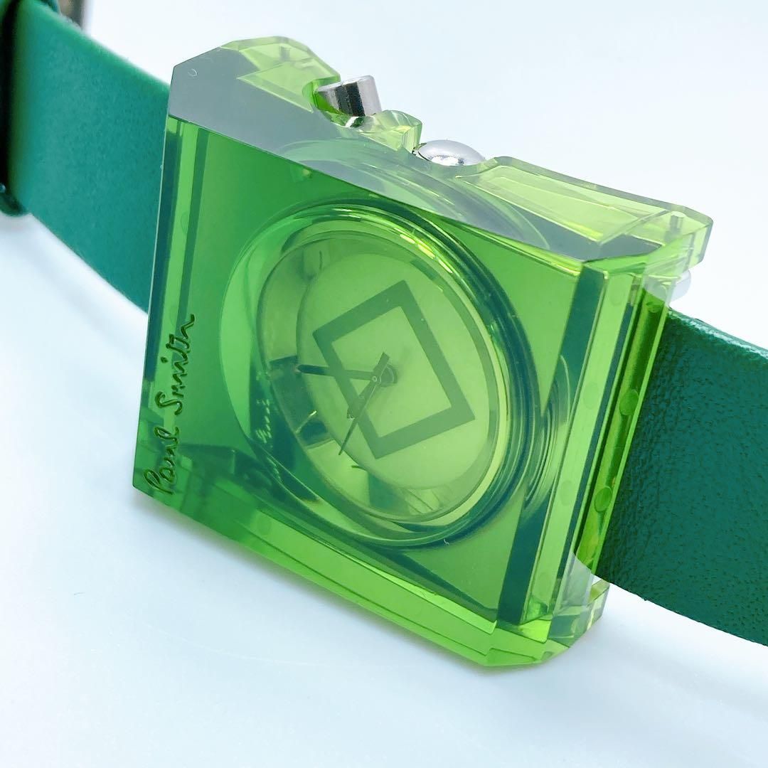 アクリルスクエア 腕時計