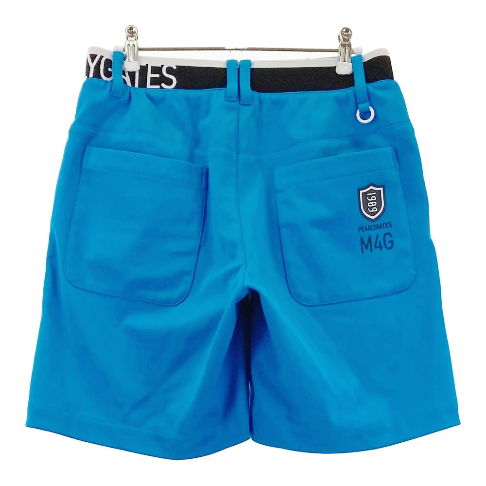 サイズ 3 PEARLY GATES パーリーゲイツ モデル ハーフパンツ ブルー系 ゴルフウェア メンズ ストスト