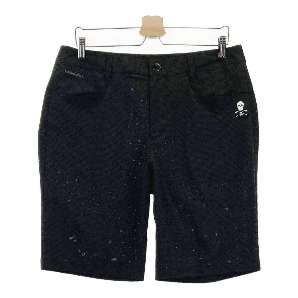 サイズ 48 MARK-LONA マークアンドロナ ハーフパンツ ブラック系 240101555663 ゴルフウェア メンズ ストスト