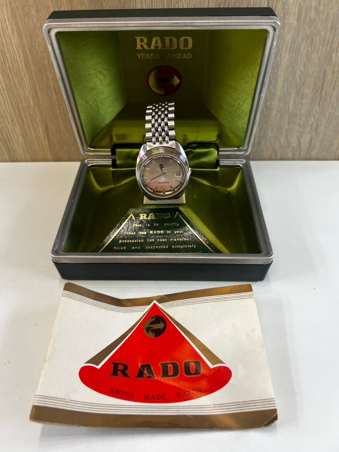 品 RADO ラドー スペースウイング 腕時計 稼働品 現状品