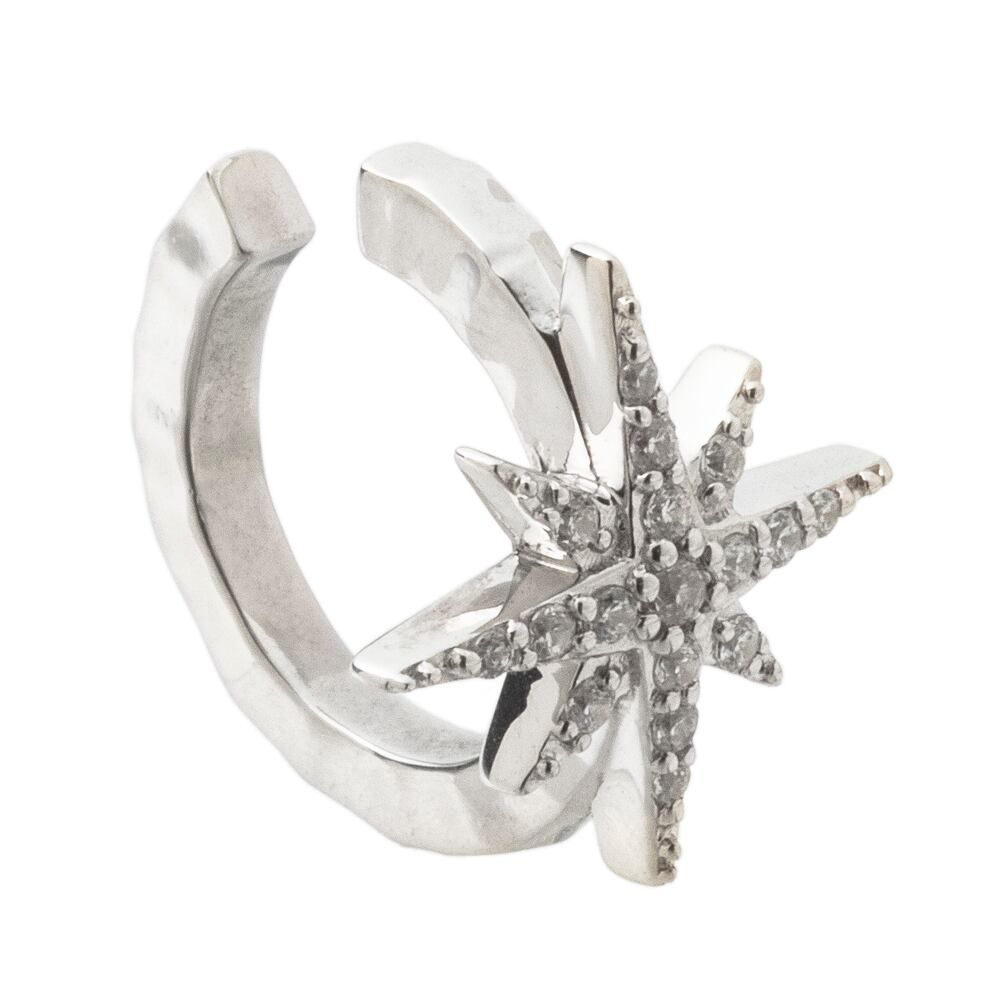 ノーススターイヤーカフ アルテミスキングス シルバー ジュエリーブランド