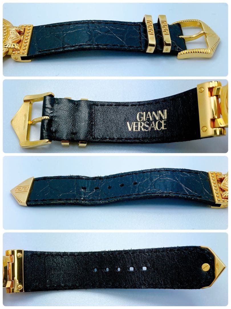 554 ジャンニ・ヴェルサーチ 7008012 メデューサ ゴールド 腕時計