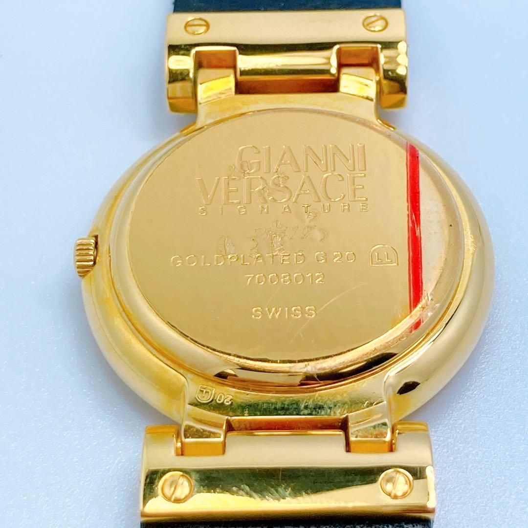 554 ジャンニ・ヴェルサーチ 7008012 メデューサ ゴールド 腕時計