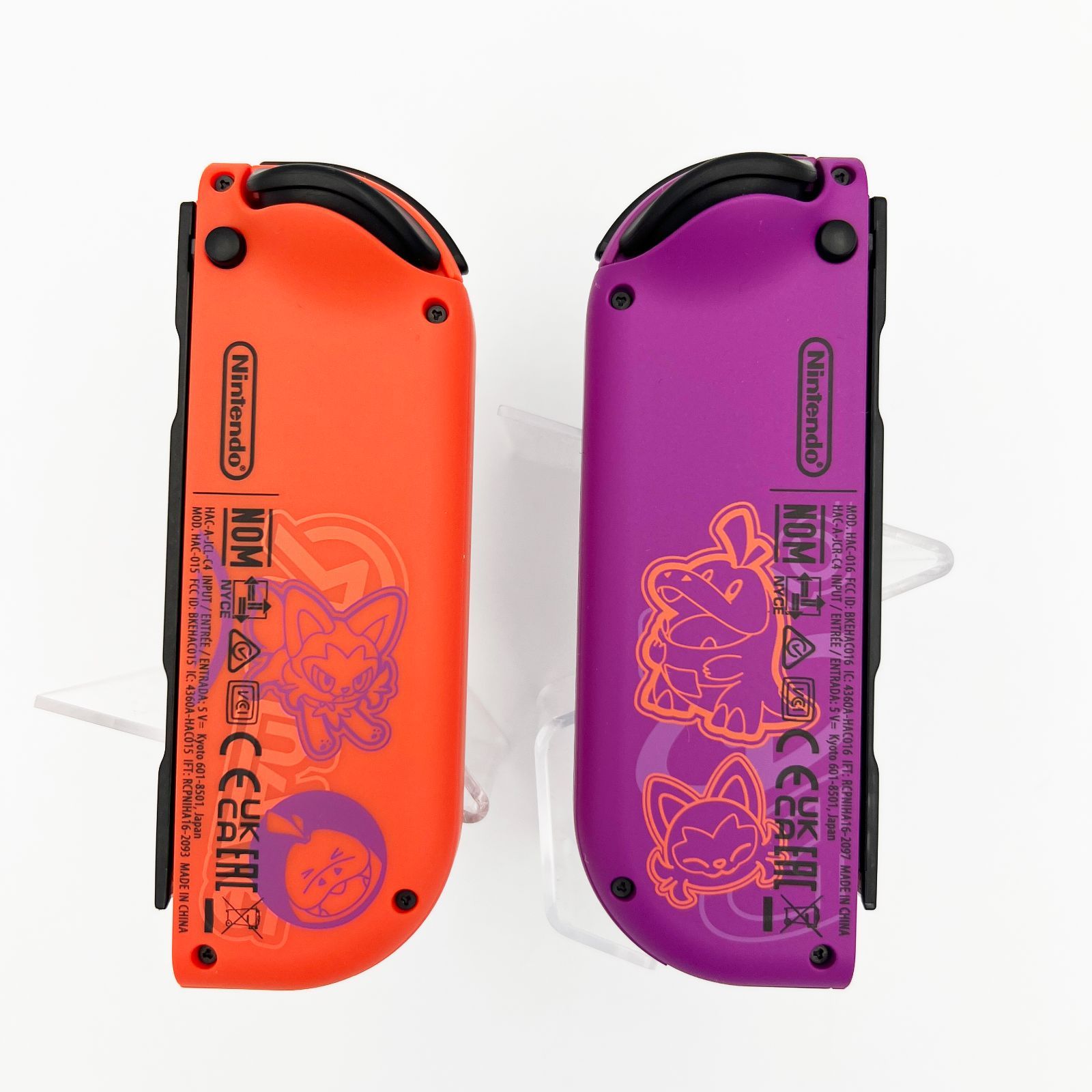 極美品】Nintendo Switch(有機ELモデル) スカーレット・バイオレット