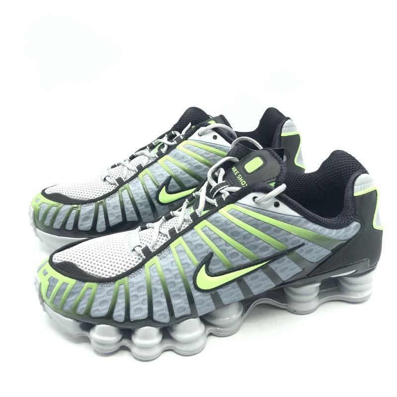 NIKE Shox TL Wolf Grey Black Lime Blast 28cm AV3595-005 ナイキ 17
