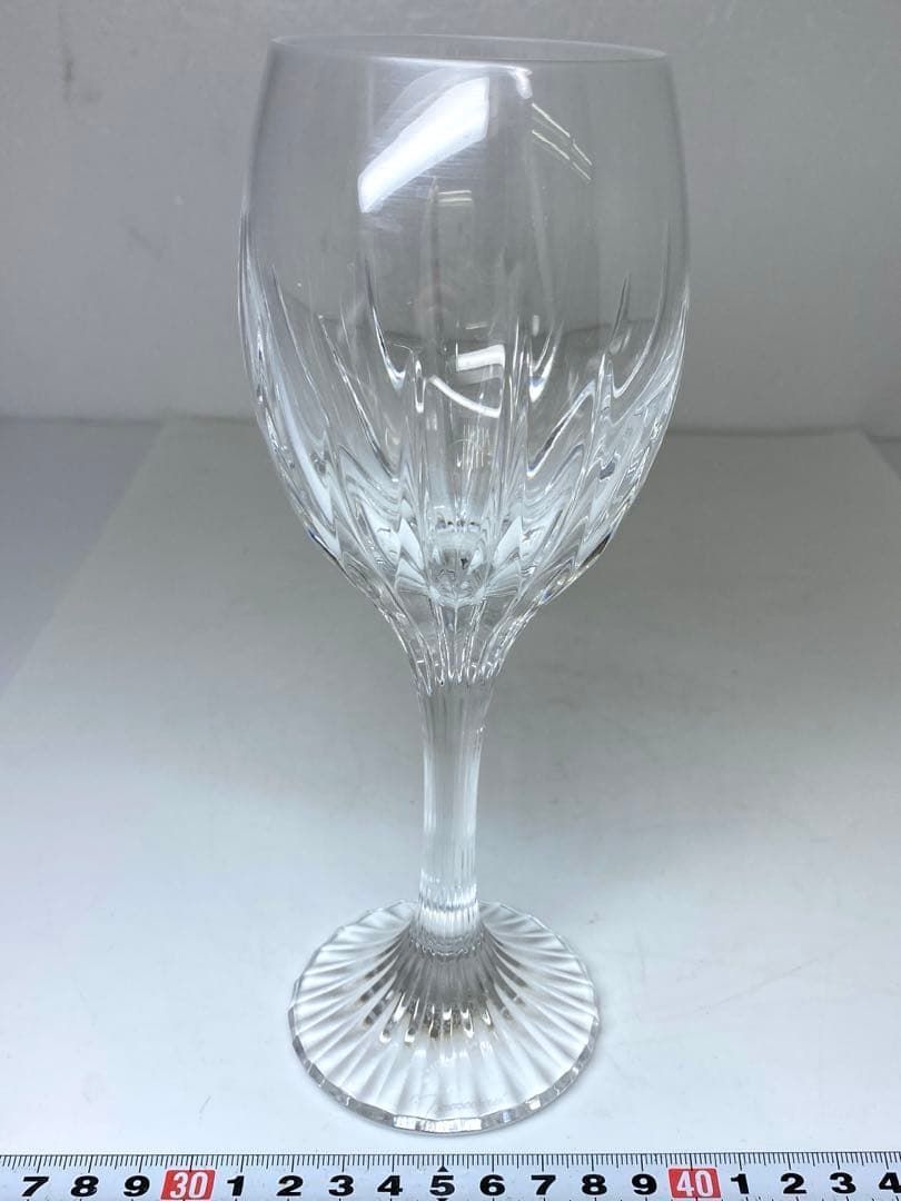 バカラ マッセナ ワイングラス 高さ20.7㎝ タサチ 東な7-0305 2F