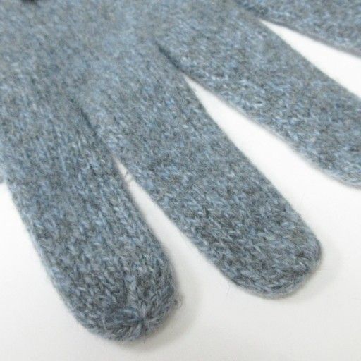 FENDI フェンディ 手袋 グローブ ウール 総柄 黒タグ ブラウン ツートン イタリア製 フェンディ 手袋の通販