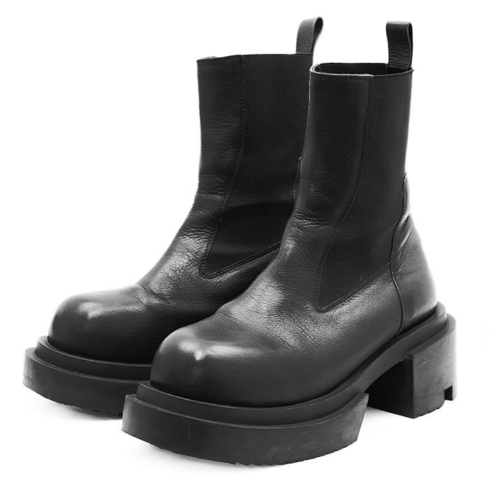 美品】Rick Owens リックオウエンス Beatle Bogun サイドゴアブーツ
