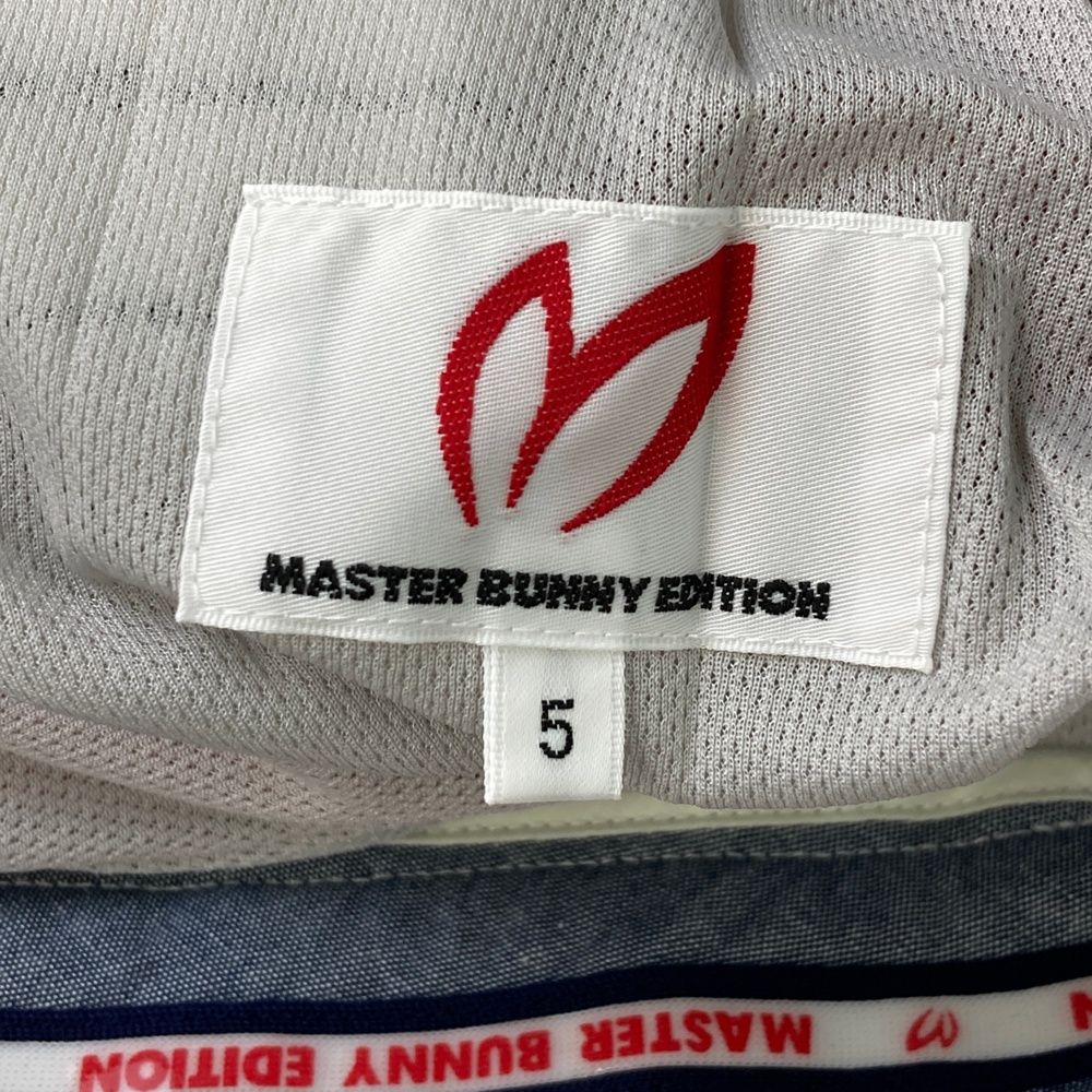 MASTER BUNNY EDITION ゴルフ　パンツ　サイズ5 グレー MASTER BUNNY EDITION パンツ 「MASTER EDITION」両面起毛5ポケット