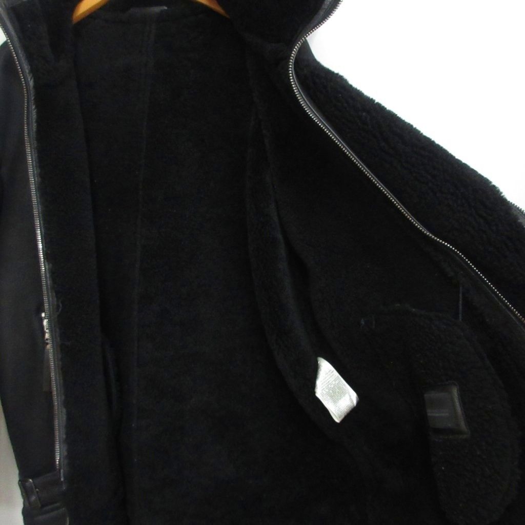 ディーゼルブラックゴールド DIESEL BLACK GOLD リアルムートン ダブル