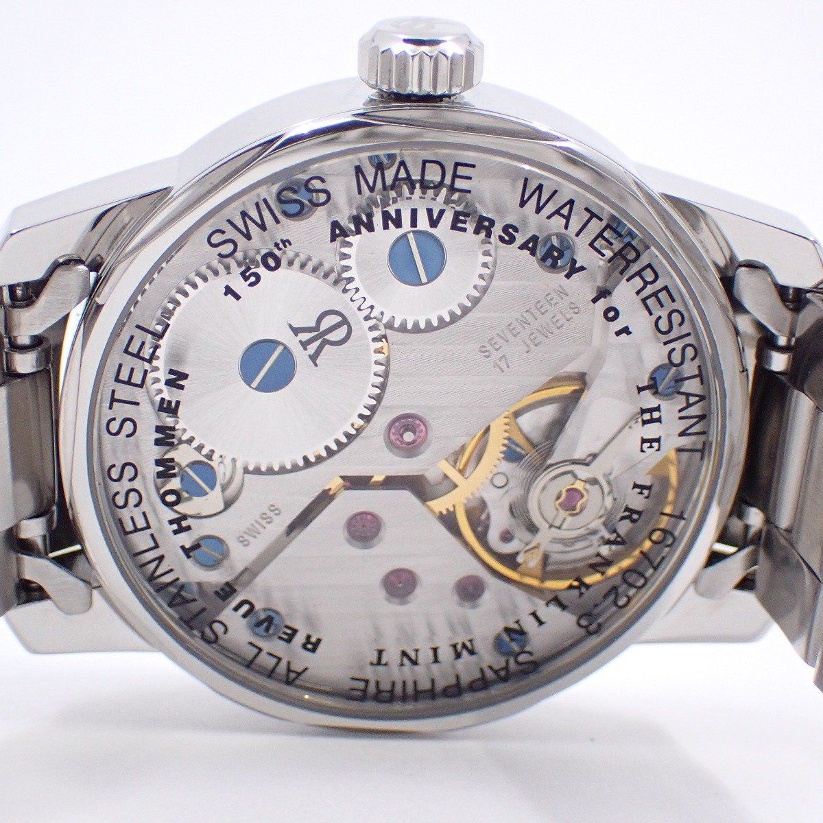 シルバー文字盤