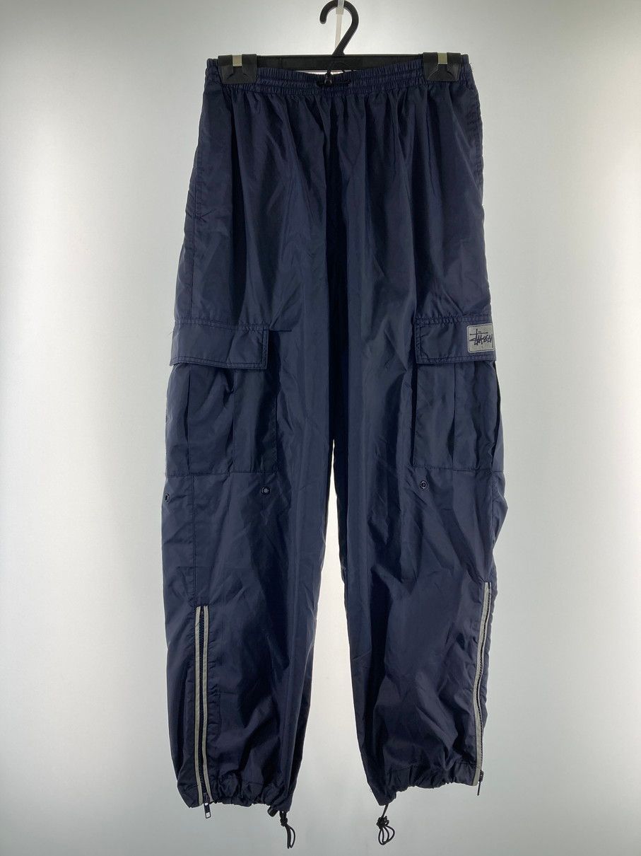 OLD STUSSY 00 S NYLON CARGO PANT ステューシー ナイロン カーゴパンツ ボトムス 153-251107-yn-10-min