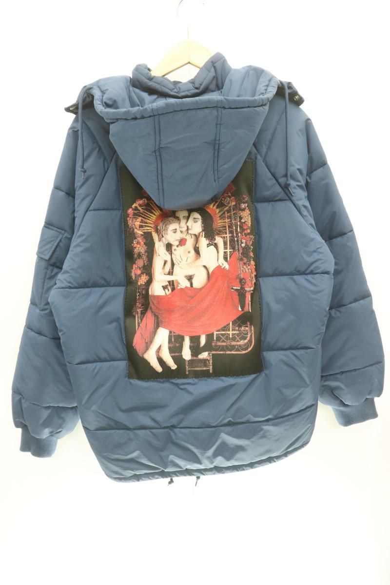 Supreme メンズ中綿ジャケット M Jane’s Addiction Mechanics Jacket Supreme M 紺 ネイビー