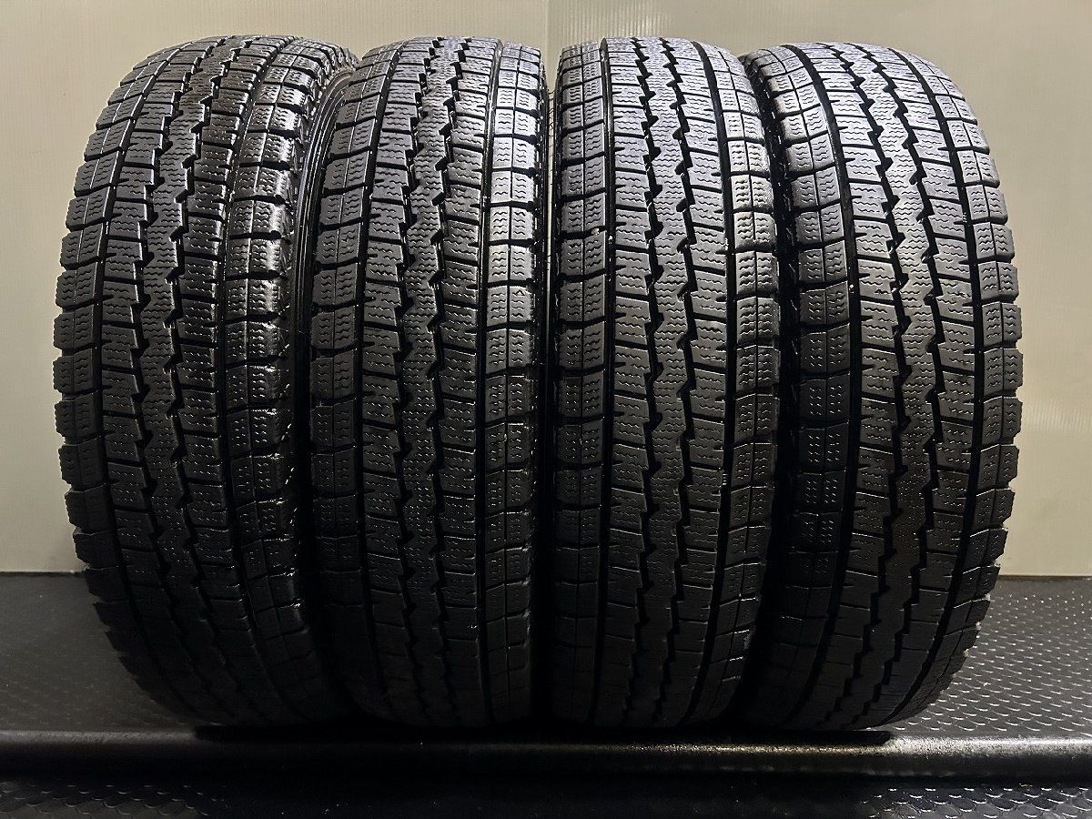 DUNLOP WINTER MAXX SV 01 155 80 R 14 88 86 N LT 14インチ スタッドレス 4本 21年製 バリ溝 プロボックス サクシード等 KTH 423